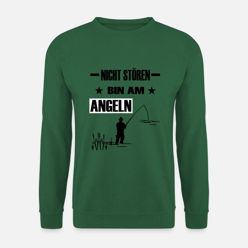 Angeln - Unisex Pullover - Grün