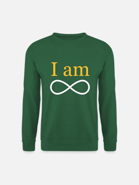 Ich bin unendlich - Unisex Pullover - Grün