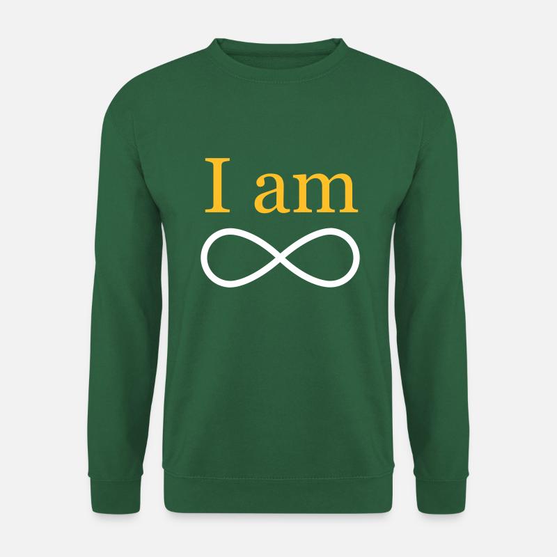 Ich bin unendlich - Unisex Pullover - Grün