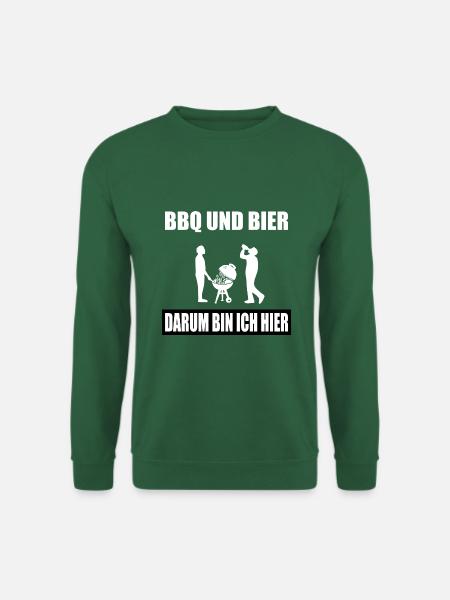 BBQ - Unisex Pullover - Grün