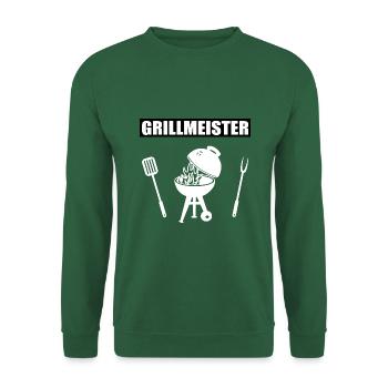 BBQ - Unisex Pullover - Grün - Vorne