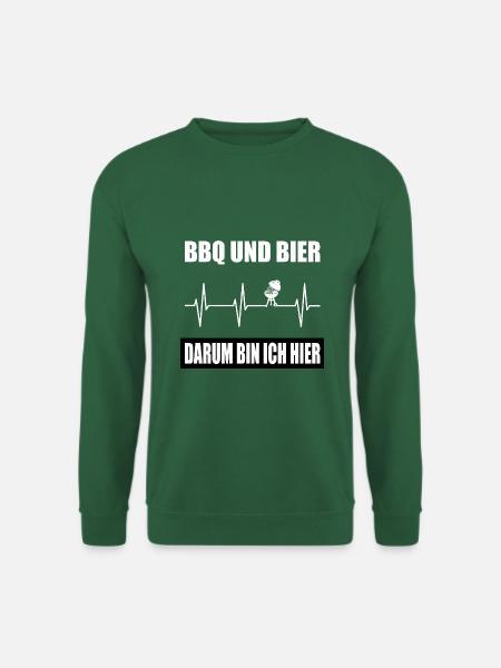 BBQ - Unisex Pullover - Grün