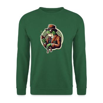 PAPI GRENOUILLE - Sweat-shirt Unisexe - vert foncé - Devant