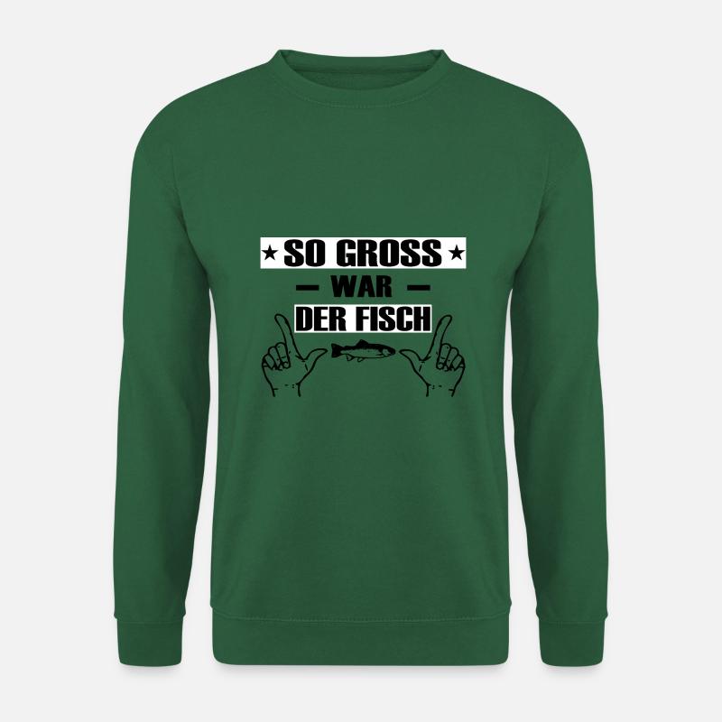 Angeln - Unisex Pullover - Grün