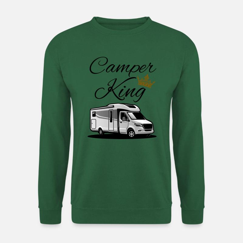 Camper King-Camper King - Unisex Sweatshirt - green