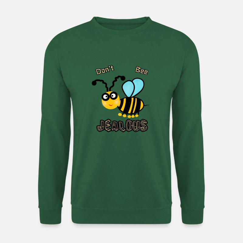 Lustige Biene - Unisex Pullover - Grün