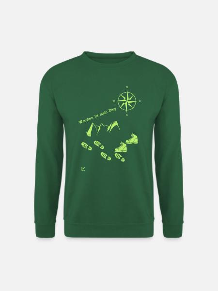 Wandern - Unisex Pullover - Grün