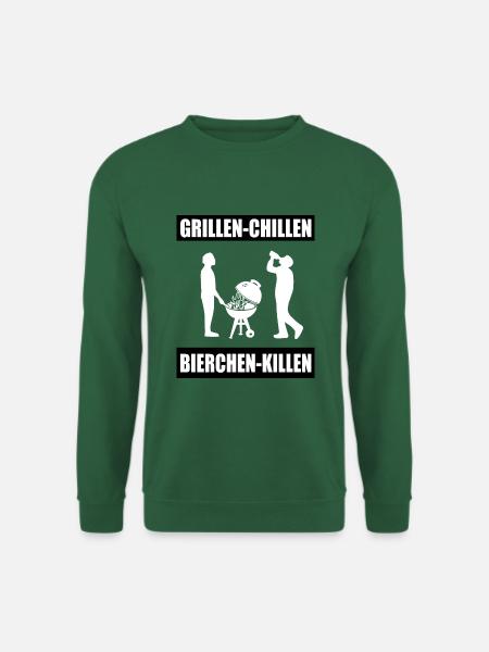 BBQ - Unisex Pullover - Grün