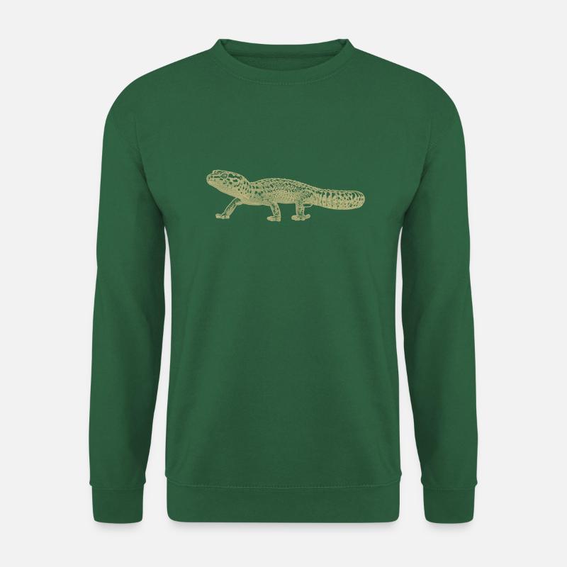 Leopardengecko - Unisex Pullover - Grün