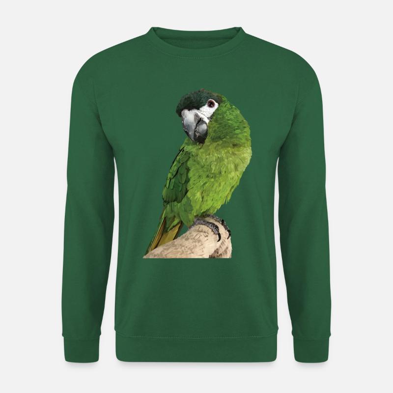 Der edle Ara - Unisex Pullover - Grün