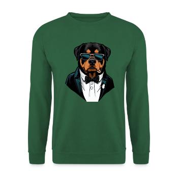 Rottweiler - Unisex Pullover - Grün - Vorne