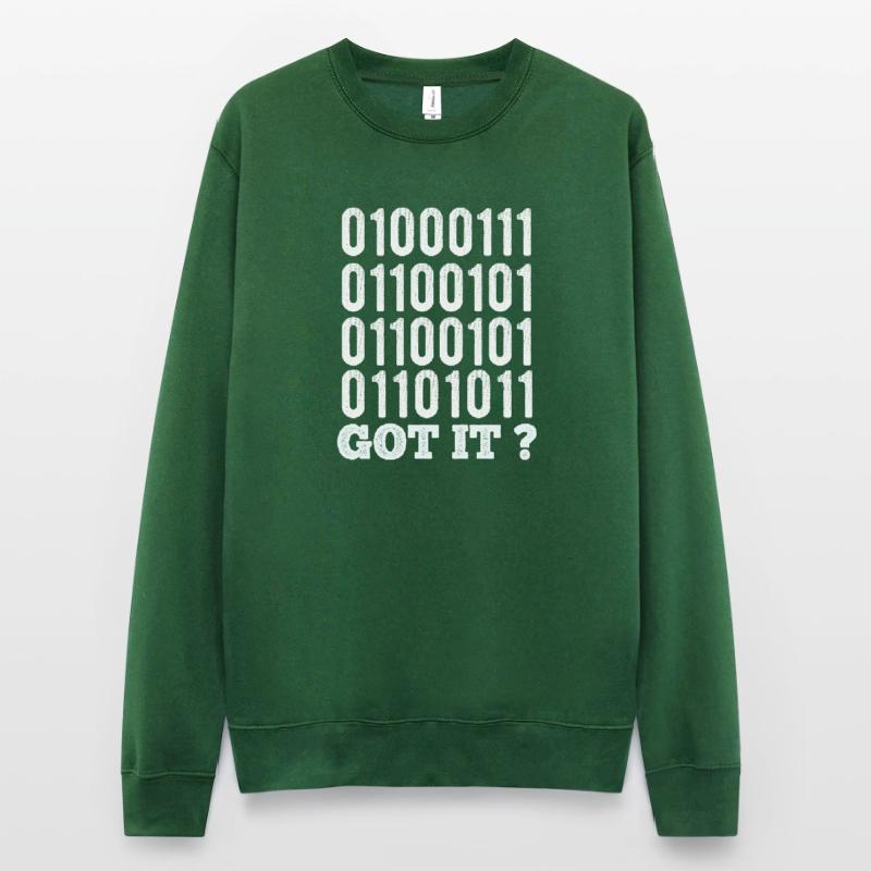 Binary code - Got it Unisex Sweatshirt