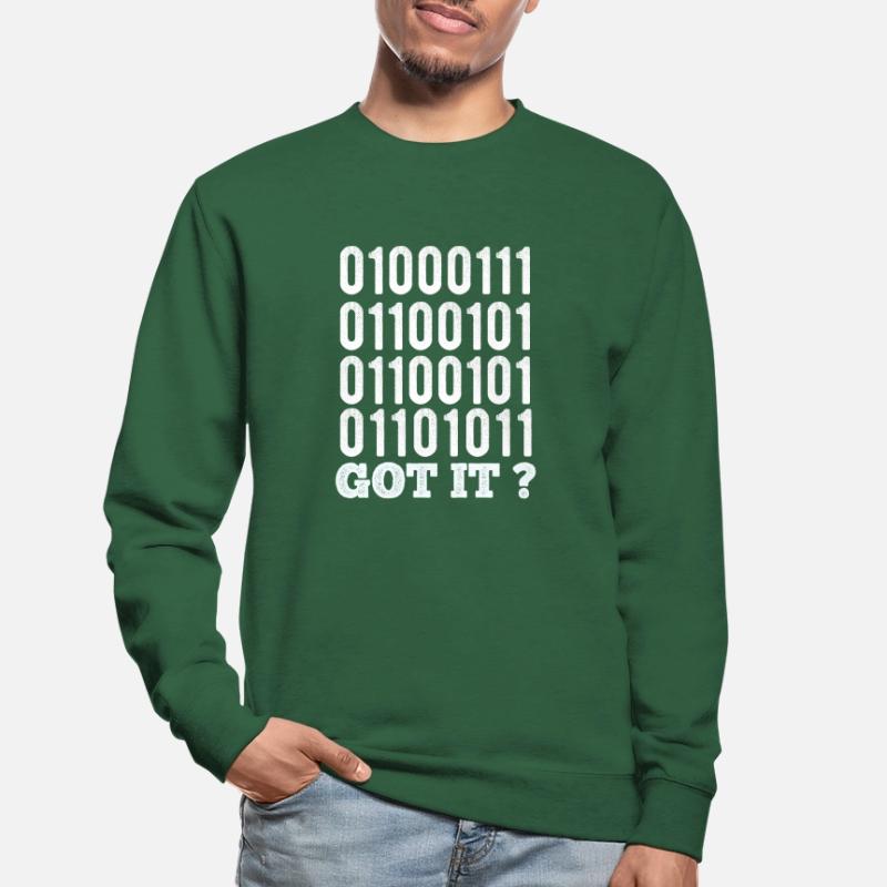 Binary code - Got it Unisex Sweatshirt