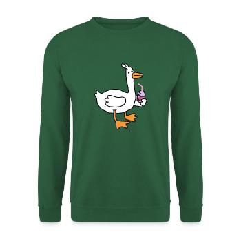 Goose Blues - Unisex Pullover - Grün - Vorne