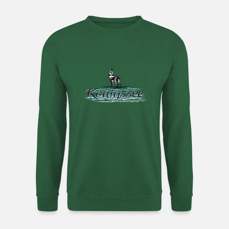 Gams am Königssee Berchtesgaden - Unisex Pullover - Grün