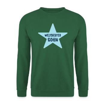 Sohn Kinder Lieblingssohn Sohnemann Beste Söhne - Unisex Pullover - Grün - Vorne