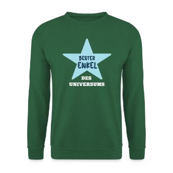 Enkel Lieblingsenkel Enkelsohn Enkeln Enkelkind - Unisex Pullover - Grün - Vorne