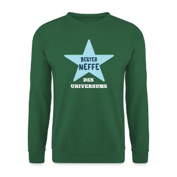 Neffe Patenkind Junge Lieblingsneffe Beste Neffen - Unisex Pullover - Grün - Vorne