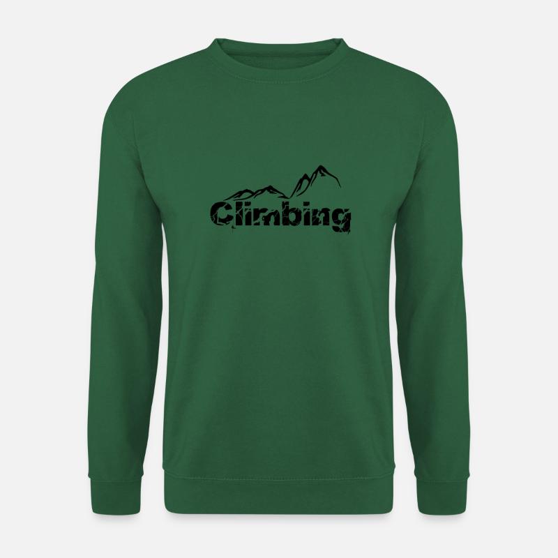 Climbing - Unisex Pullover - Grün