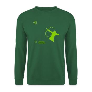 Schütze - Unisex Pullover - Grün - Vorne