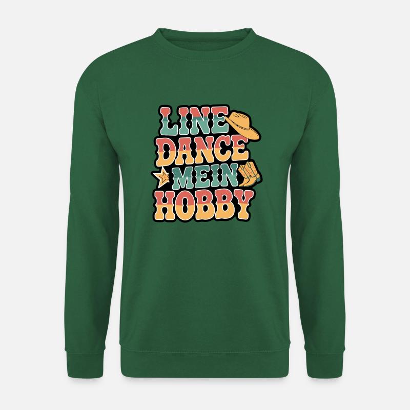 Line Dance mein Hobby - Unisex Pullover - Grün