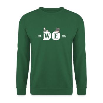 Wir Heiraten 2024 Hochzeit Polterabend Poltern - Unisex Pullover - Grün - Vorne