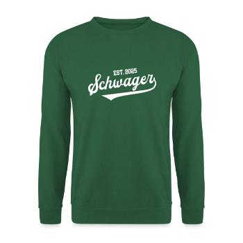 Schwager 2025 Hochzeit JGA's Junggesellenabschied - Unisex Pullover - Grün - Vorne