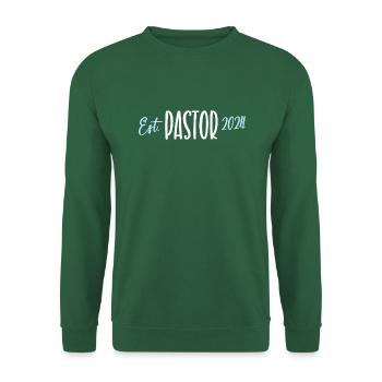 Pastor 2024 Geistliche Glaube Gott Pastoren Kirche - Unisex Pullover - Grün - Vorne