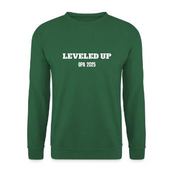 OPA 2025 Du Wirst Großvater Werden Baby Verkündung - Unisex Pullover - Grün - Vorne