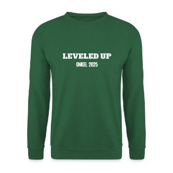 Onkel 2025 werden Patenonkel Baby Ankündigung Pate - Unisex Pullover - Grün - Vorne
