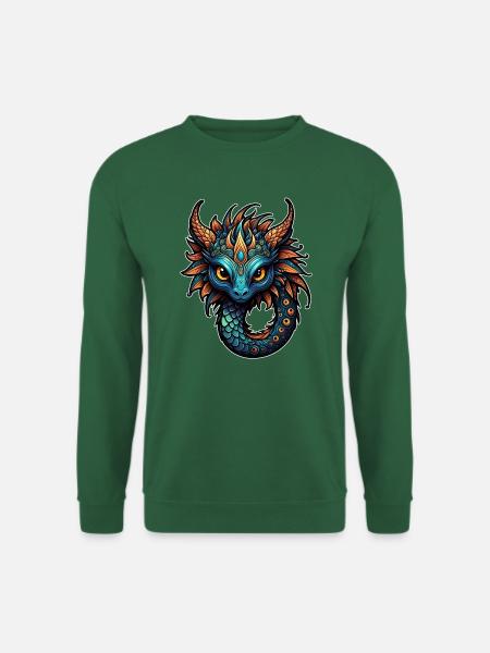 Lovable fantasy creature - Unisex Sweatshirt - green
