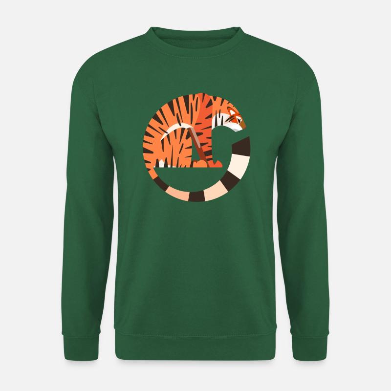 Tiger - Unisex Pullover - Grün