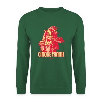 BOLEO-23 COCKER-POLDI red yellow - Unisex Pullover - Grün - Vorne