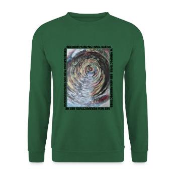 Another dimension colorful road - Unisex Sweatshirt - green - Front