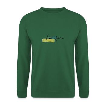 watercolour larifari - Unisex Pullover - Grün - Vorne