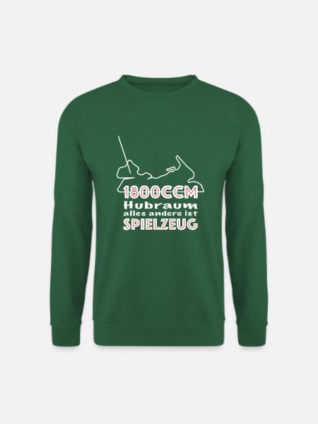 1800 ccm alles andere ist Spielzeug Goldwing - Unisex Pullover - Grün
