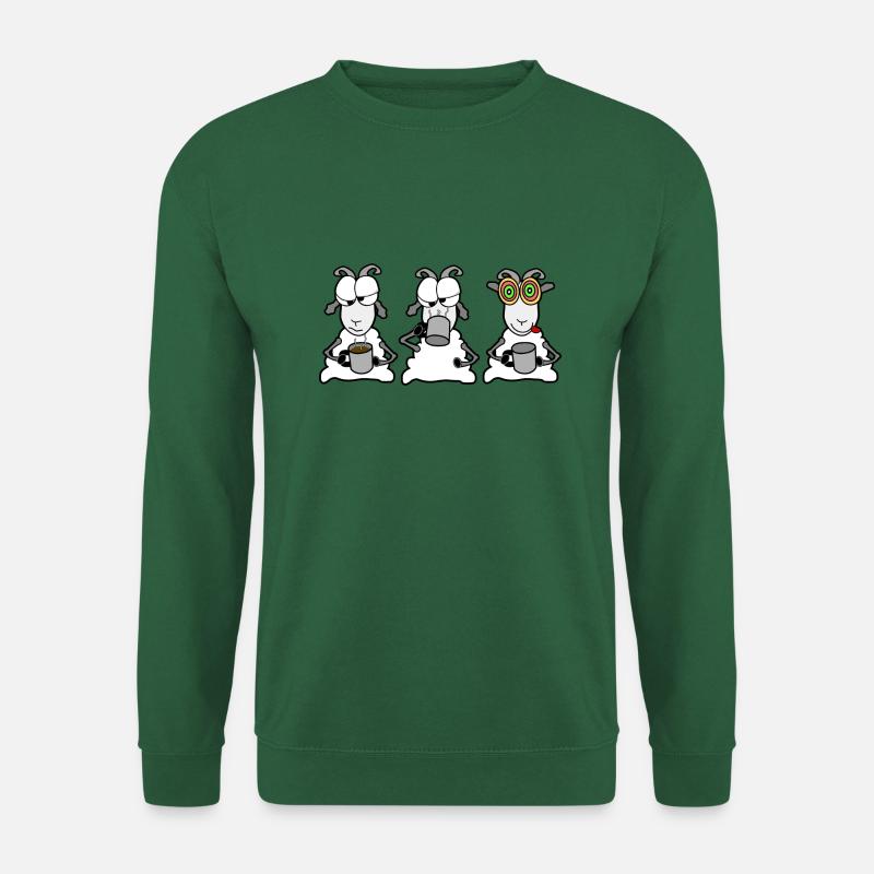 Kaffeepause Kaffee trinken - Unisex Pullover - Grün