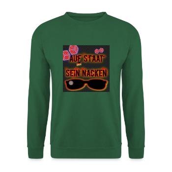 Auf Staat sein Nacken (DE) - Unisex Pullover - Grün - Vorne