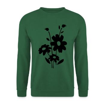 Flowers Flower fleur - Unisex Sweatshirt - green - Front