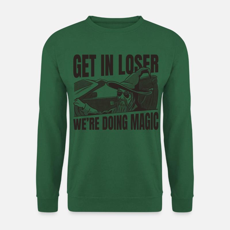 Doing Magic Wizard - Unisex Sweatshirt - green