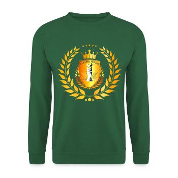 PLAISIR INFINI Les Mains Astrale Royal - Sweat-shirt Unisexe - vert foncé - Devant