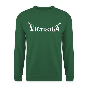 Victrola Logo - Sweat-shirt Unisexe - vert foncé - Devant