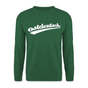 Badge de la RDA est-allemande - Sweat-shirt Unisexe - vert foncé - Devant