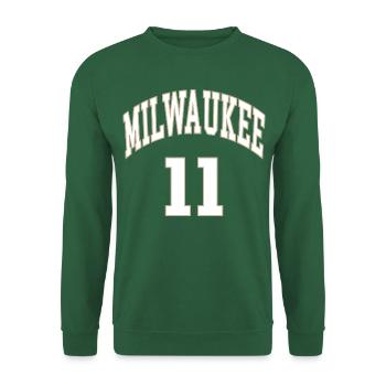 Milwaukee 11 - Sweat-shirt Unisexe - vert foncé - Devant