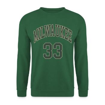 Milwaukee 33 - Sweat-shirt Unisexe - vert foncé - Devant