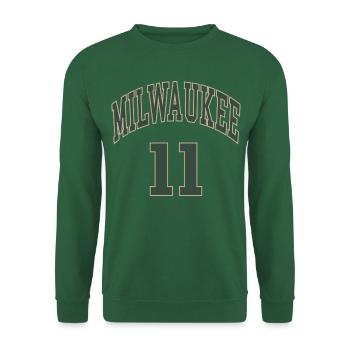 Milwaukee 11 - Sweat-shirt Unisexe - vert foncé - Devant