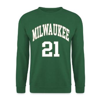 Milwaukee 21 - Sweat-shirt Unisexe - vert foncé - Devant