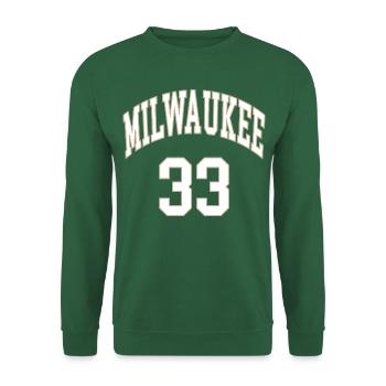 Milwaukee 33 - Sweat-shirt Unisexe - vert foncé - Devant