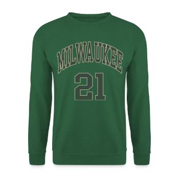 Milwaukee 21 - Sweat-shirt Unisexe - vert foncé - Devant