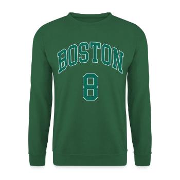 Boston 8 - Sweat-shirt Unisexe - vert foncé - Devant